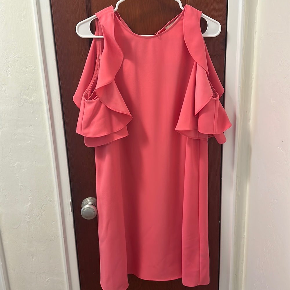 Kate spade size M NWT pink off the shoulder dress
